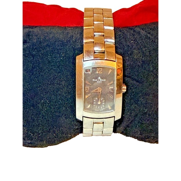 Baume & Mercier Hampton Milleis 65309 Women\'s Swiss Quartz Watch Gray Dial SS main image 11